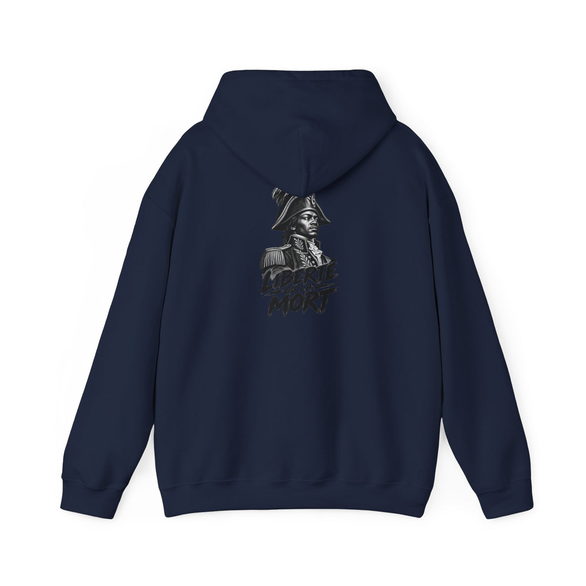 Hispaniola Is Haiti Hoodie — Haitian Flag Map & 'Liberte ou Mort' Cap-Haitien Sweatshirt