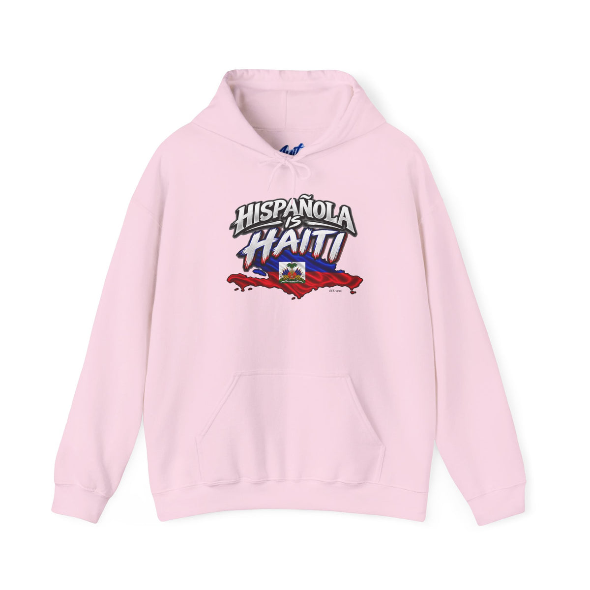 Hispaniola Is Haiti Hoodie — Haitian Flag Map & 'Liberte ou Mort' Cap-Haitien Sweatshirt