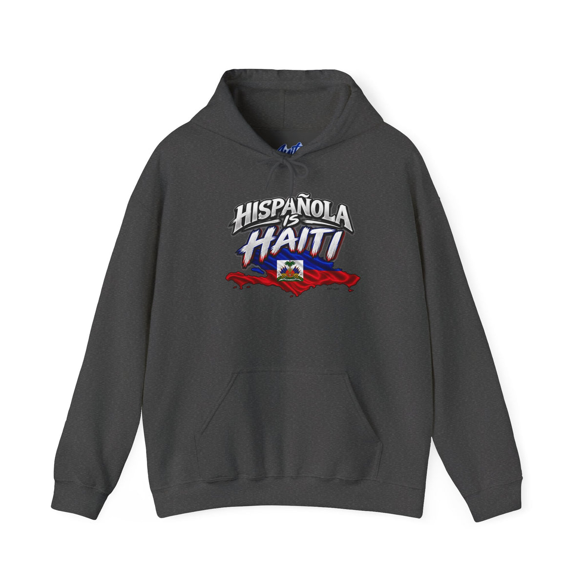 Hispaniola Is Haiti Hoodie — Haitian Flag Map & 'Liberte ou Mort' Cap-Haitien Sweatshirt