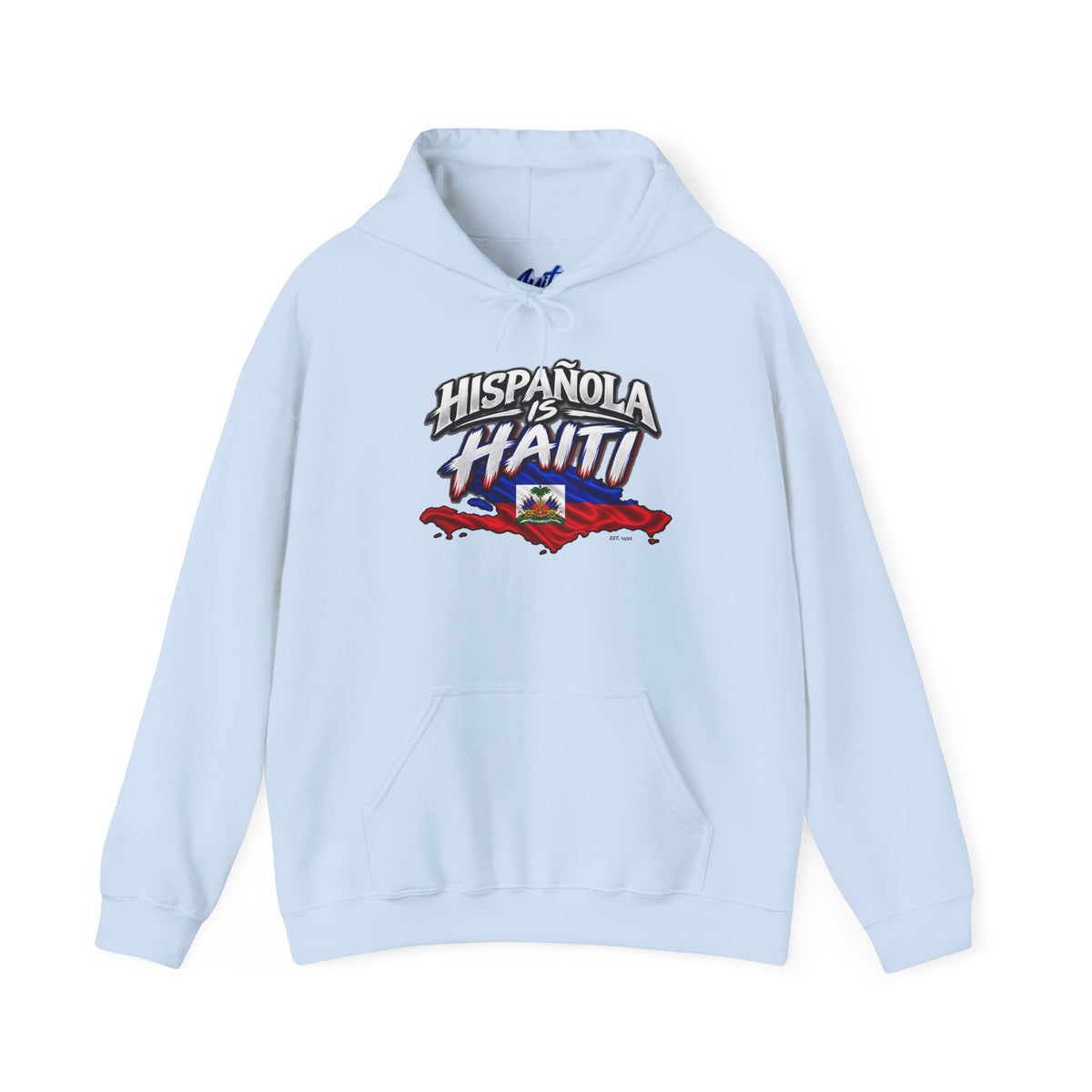 Hispaniola Is Haiti Hoodie — Haitian Flag Map & 'Liberte ou Mort' Cap-Haitien Sweatshirt