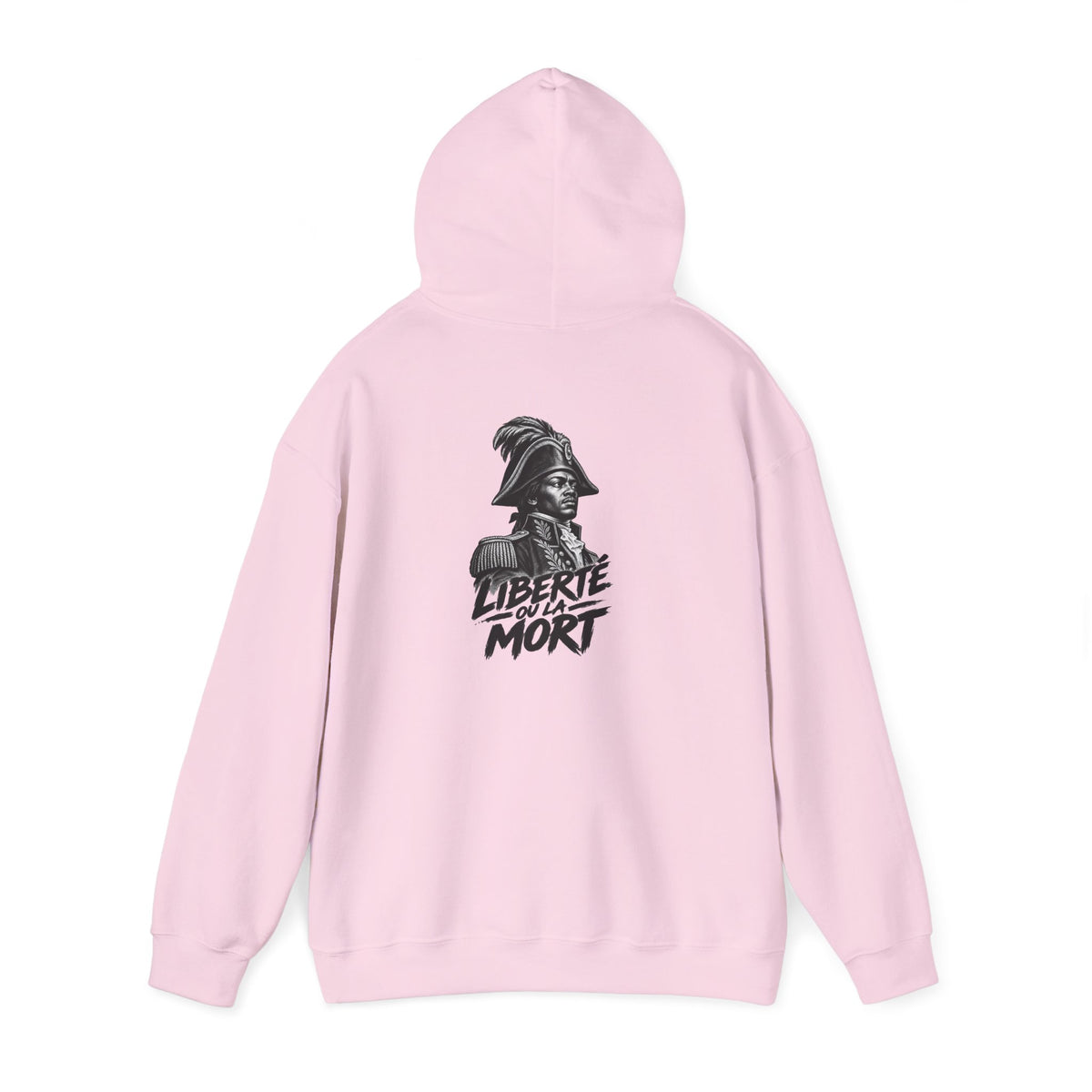 Hispaniola Is Haiti Hoodie — Haitian Flag Map & 'Liberte ou Mort' Cap-Haitien Sweatshirt